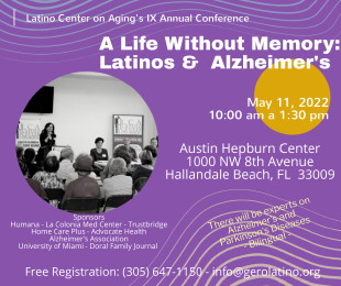 Conference on Alzheimer's - May 11, 2022
